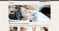 Desktop Screenshot of impulsehairdesigns.com